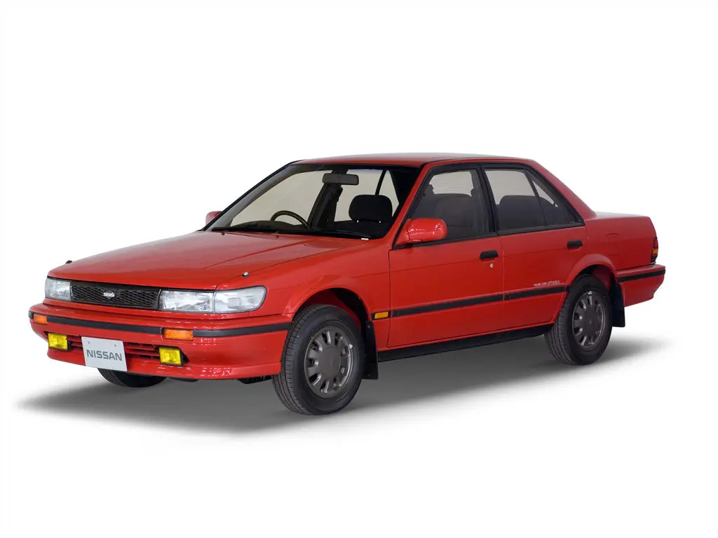 Nissan Bluebird (ENU12, EU12, HNU12, HU12, RNU12, RU12, U12, SU12) 8 поколение, седан (09.1987 - 08.1991)